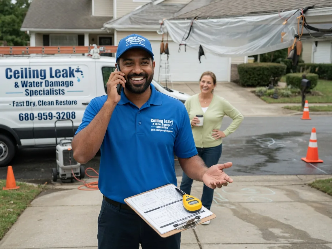 Ceiling Leak Cleanup Brasstown, NC FAQs